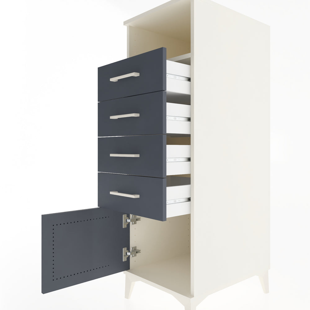 Woodntry Modular Cabinet Moonstone 44x59x122 cm Functional F56-1