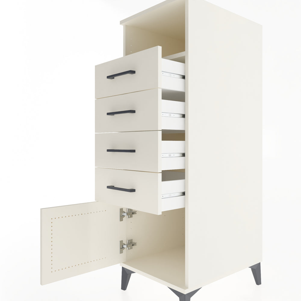 Woodntry Modular Cabinet Moonstone 44x59x122 cm Functional F56-1