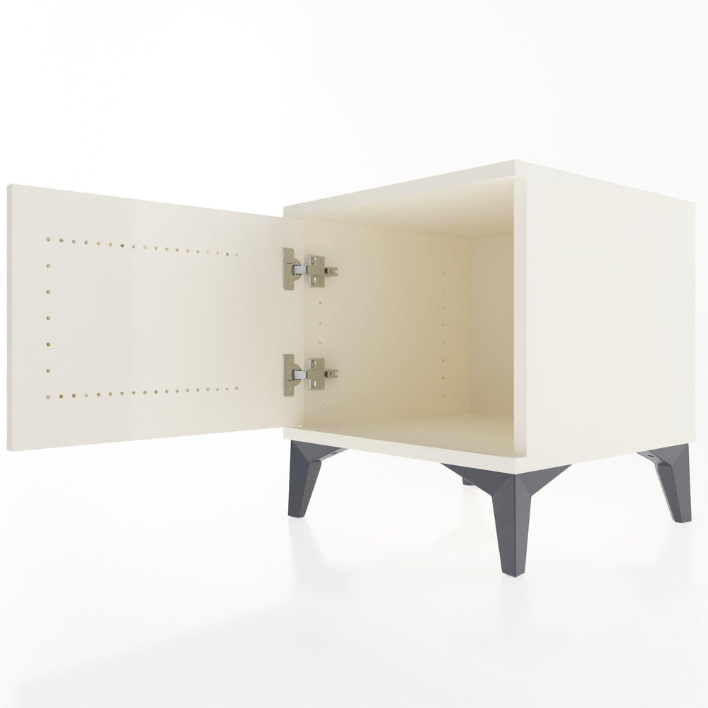 Woodntry Modular Nightstand Moonstone 44x44x36 cm With Lid K6-1