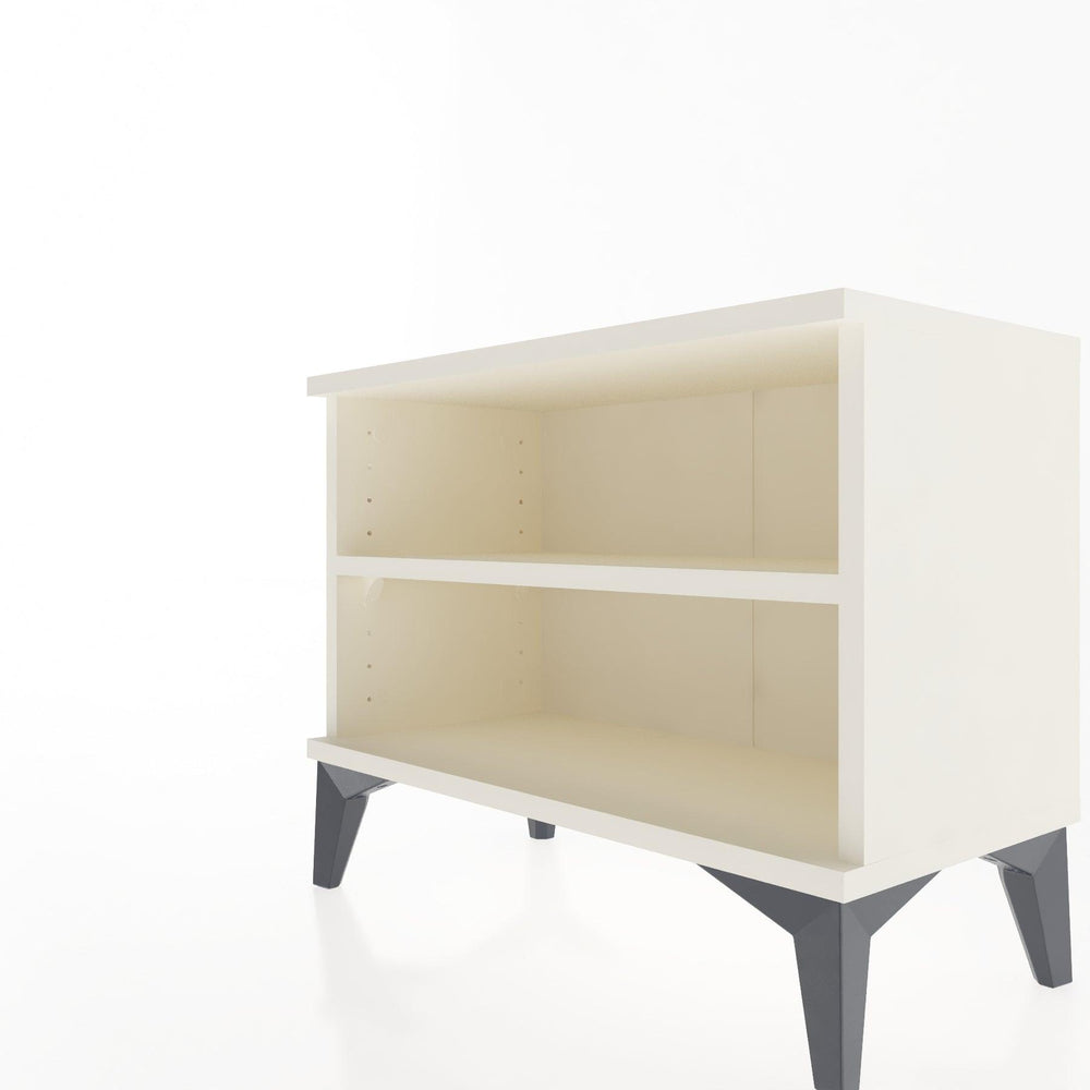 Woodntry Modular Nightstand Moonstone 60x30x36 cm with Shelf R6-1