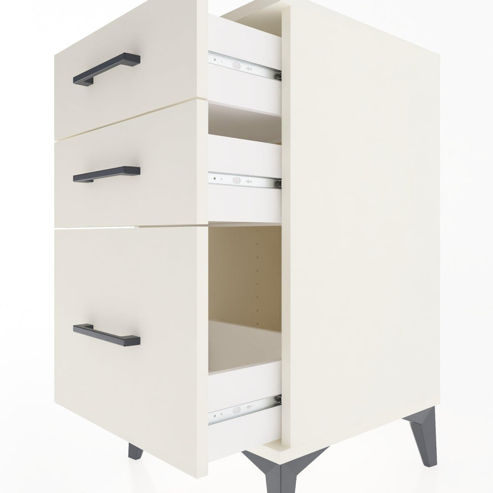 Woodntry Modular Nightstand Moonstone 44x44x68 cm Drawer C6-1