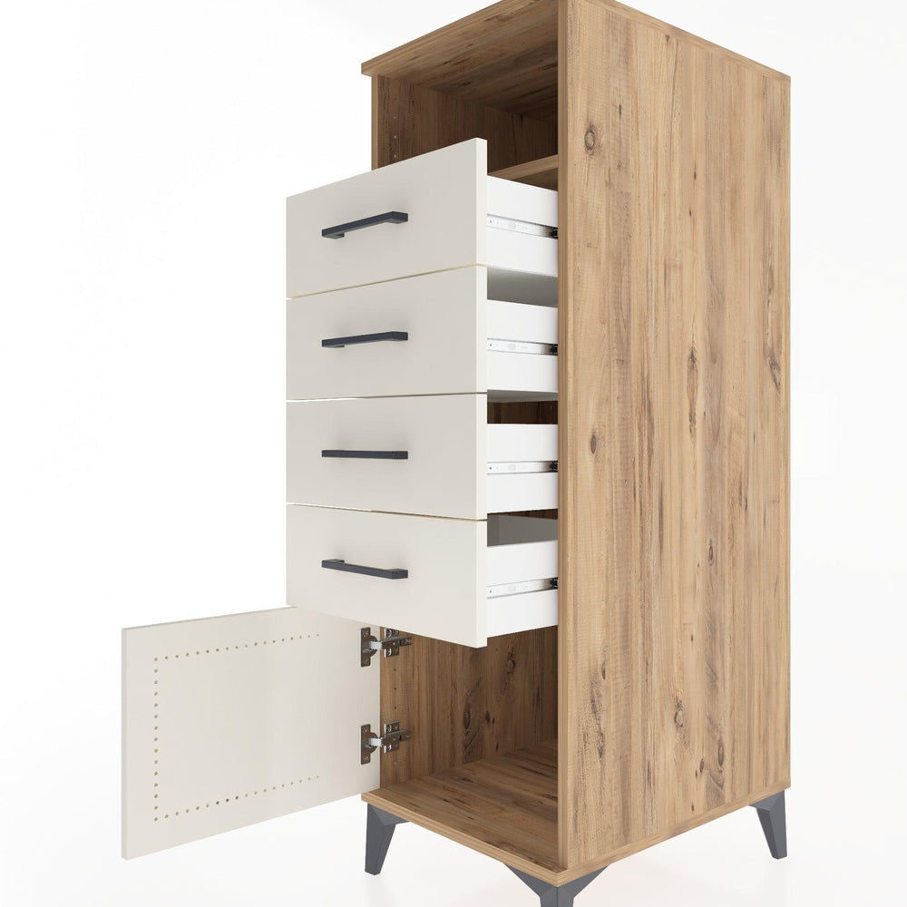 Woodntry Modular Cabinet Pine 44x30x122 cm Functional F56-3