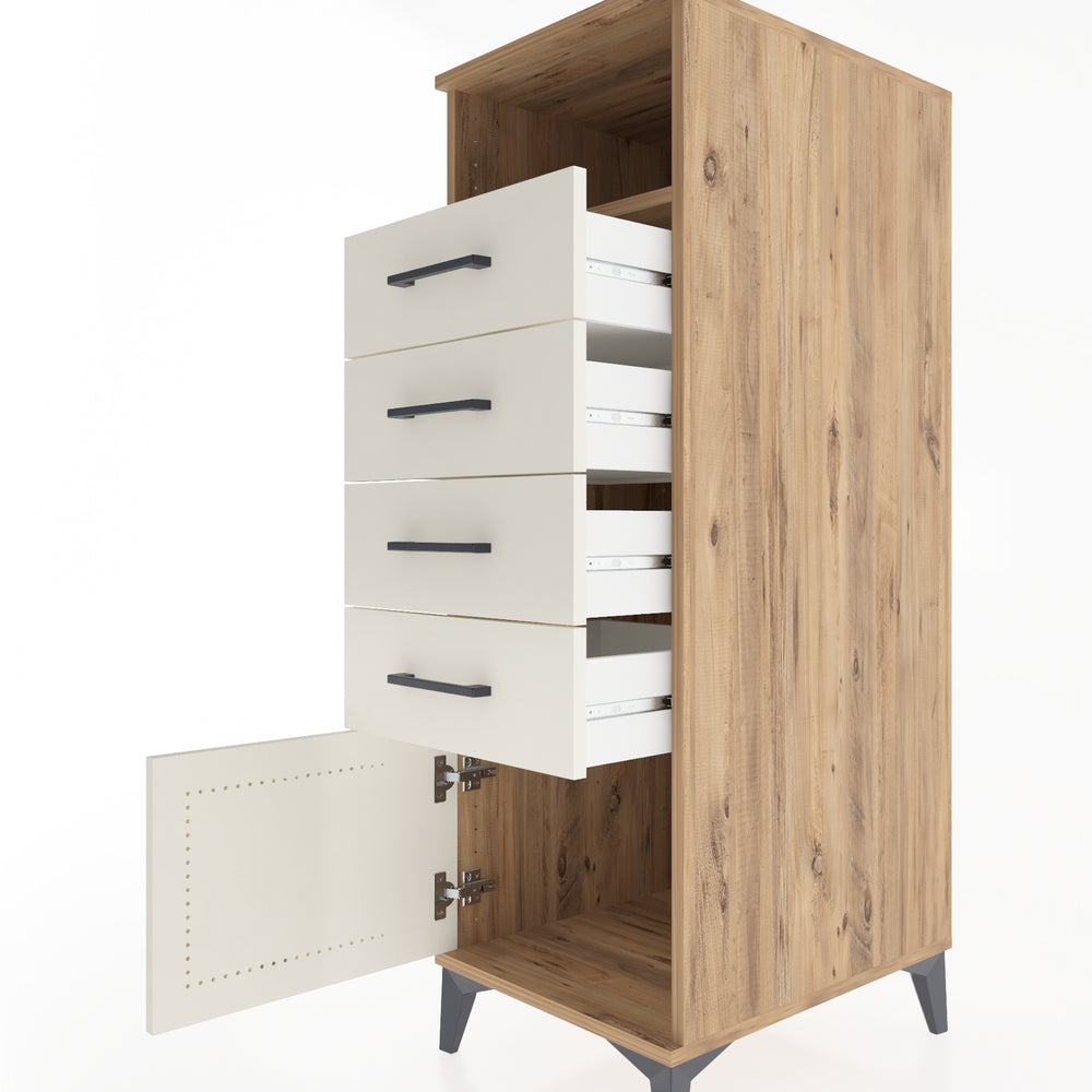 Woodntry Modular Cabinet Pine 44x59x122 cm Functional F56-3