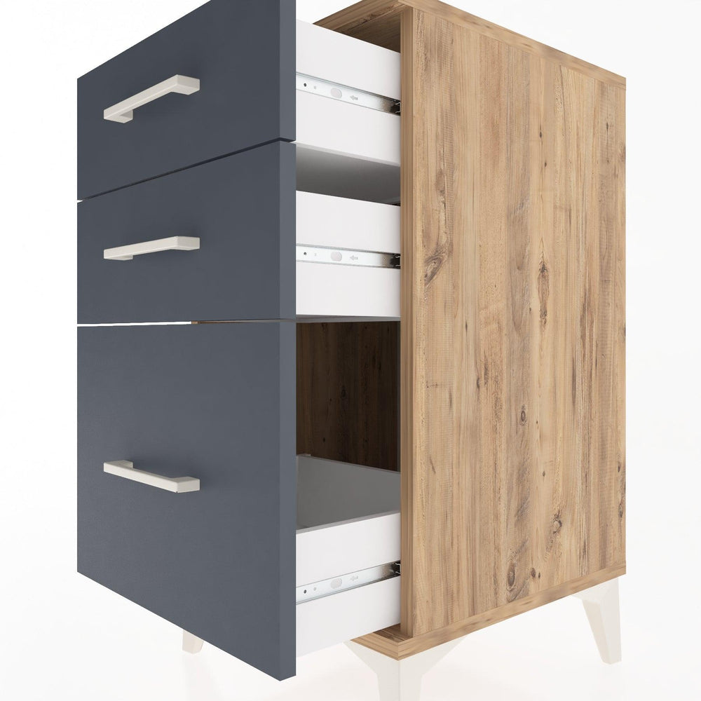 Woodntry Modular Nightstand Pine 44x44x68 cm Drawer C6-3