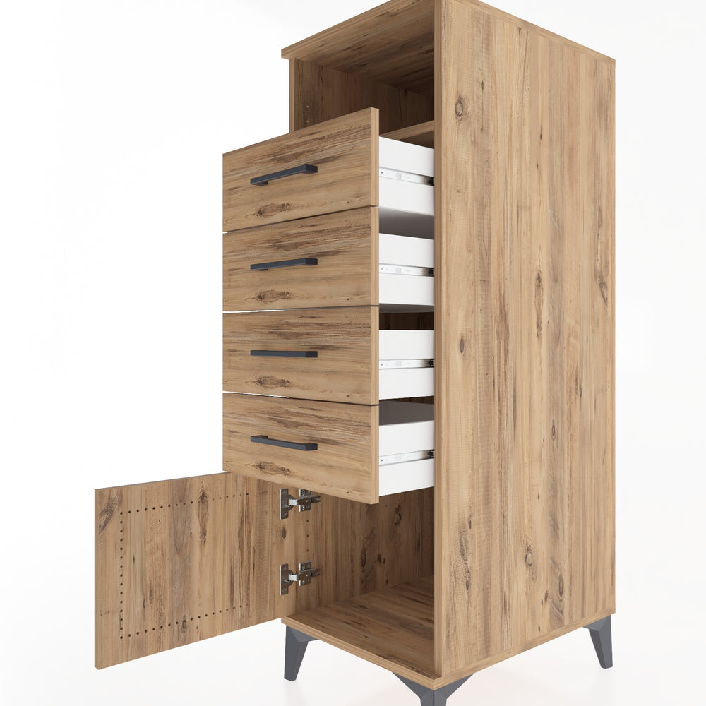 Woodntry Modular Cabinet Pine 44x59x122 cm Functional F56-3