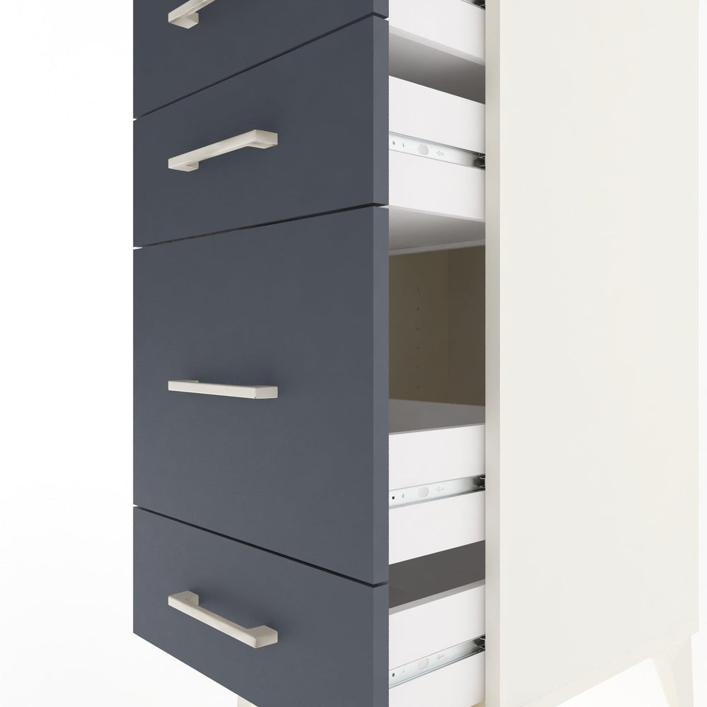 Woodntry Modular Nightstand Moonstone 44x44x84 cm Drawer C7-1