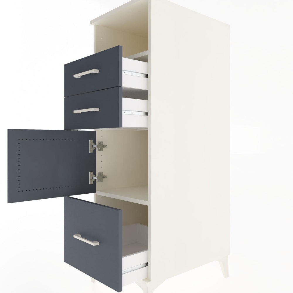 Woodntry Modular Cabinet Moonstone 44x59x122 cm Functional F107-1