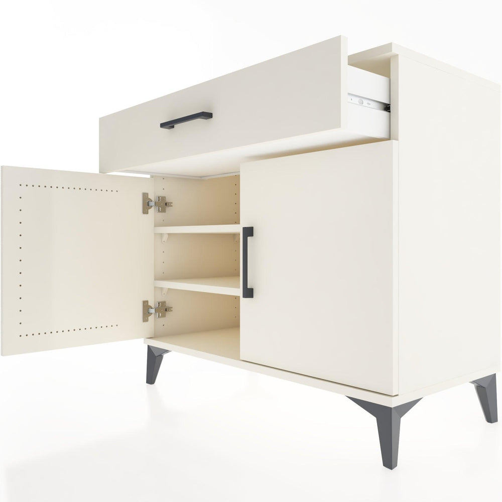 Woodntry Modular Dresser Moonstone 88x44x68 cm with Cover and Drawer KC7-1