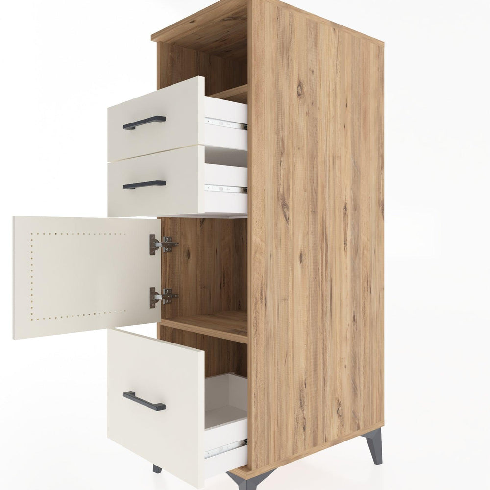 Woodntry Modular Cabinet Pine 44x59x122 cm Functional F107-3