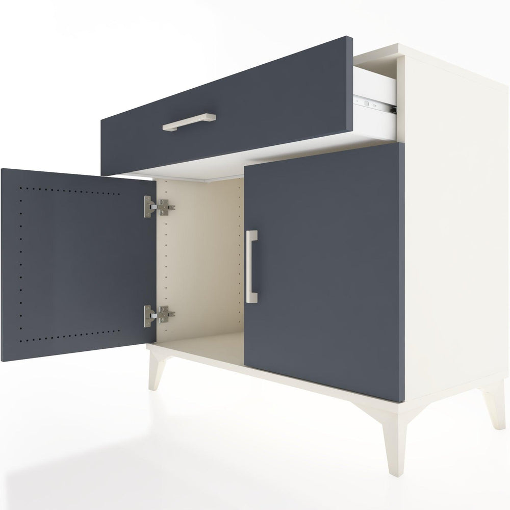 Woodntry Modular Dresser Moonstone 88x44x68 cm with Cover and Drawer KC9-1