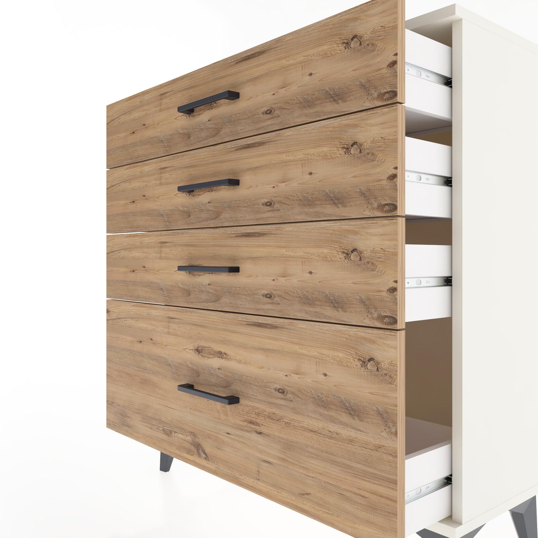 Woodntry Modular Dresser Moonstone 88x30x84 cm Drawer C9-1