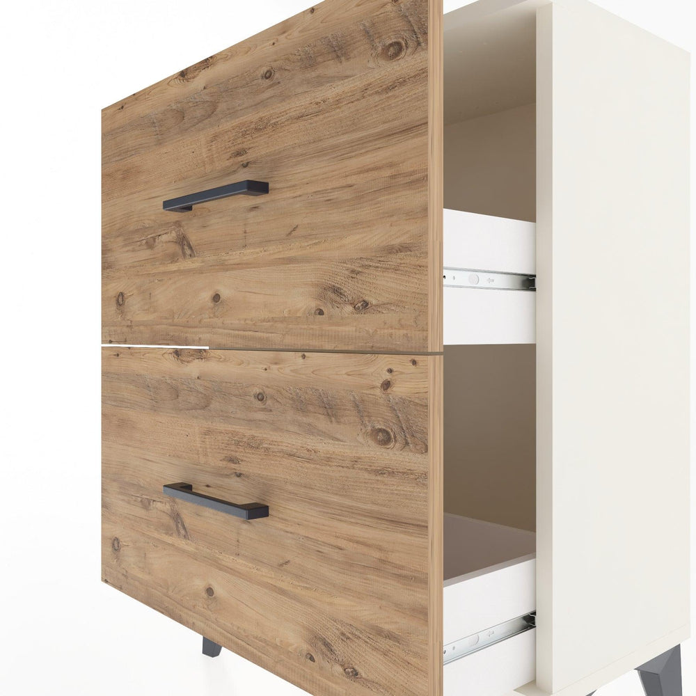 Woodntry Modular Nightstand Moonstone 60x30x68 cm Drawer C9-1