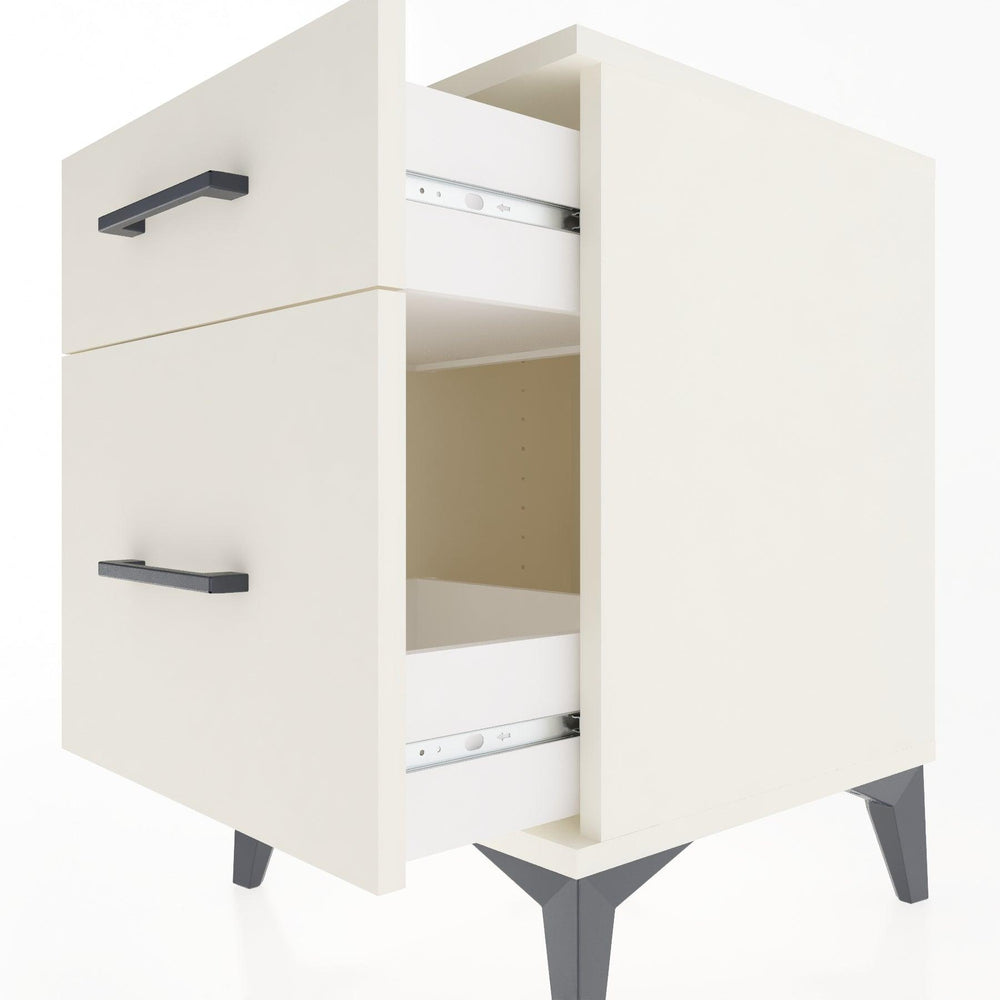 Woodntry Modular Nightstand Moonstone 44x44x52 cm Drawer C9-1