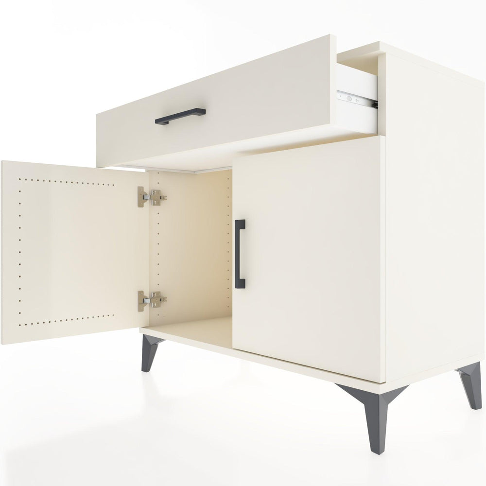 Woodntry Modular Dresser Moonstone 88x44x68 cm with Cover and Drawer KC9-1