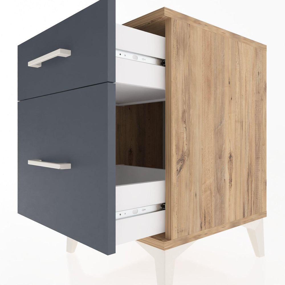 Woodntry Modular Nightstand Pine 44x44x52 cm Drawer C9-3