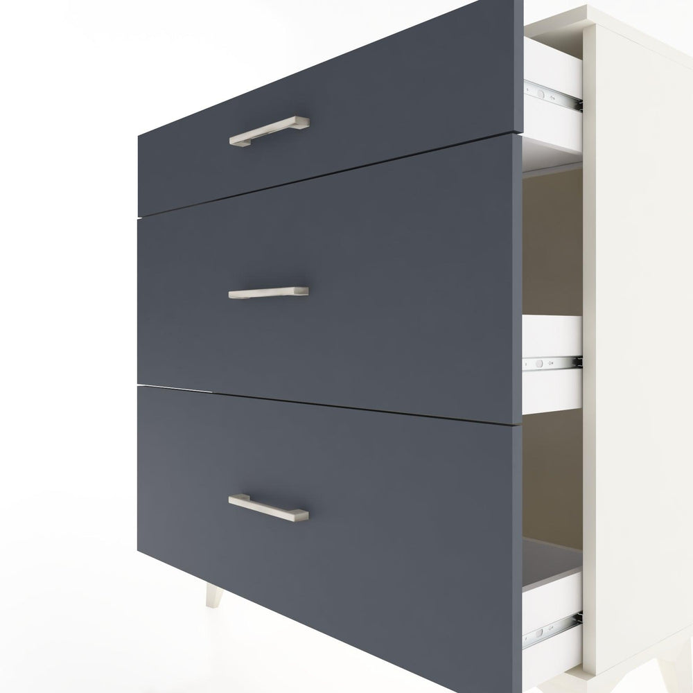 Woodntry Modüler Şifonyer Aytaşı 88x30x84 cm Çekmeceli C10-1