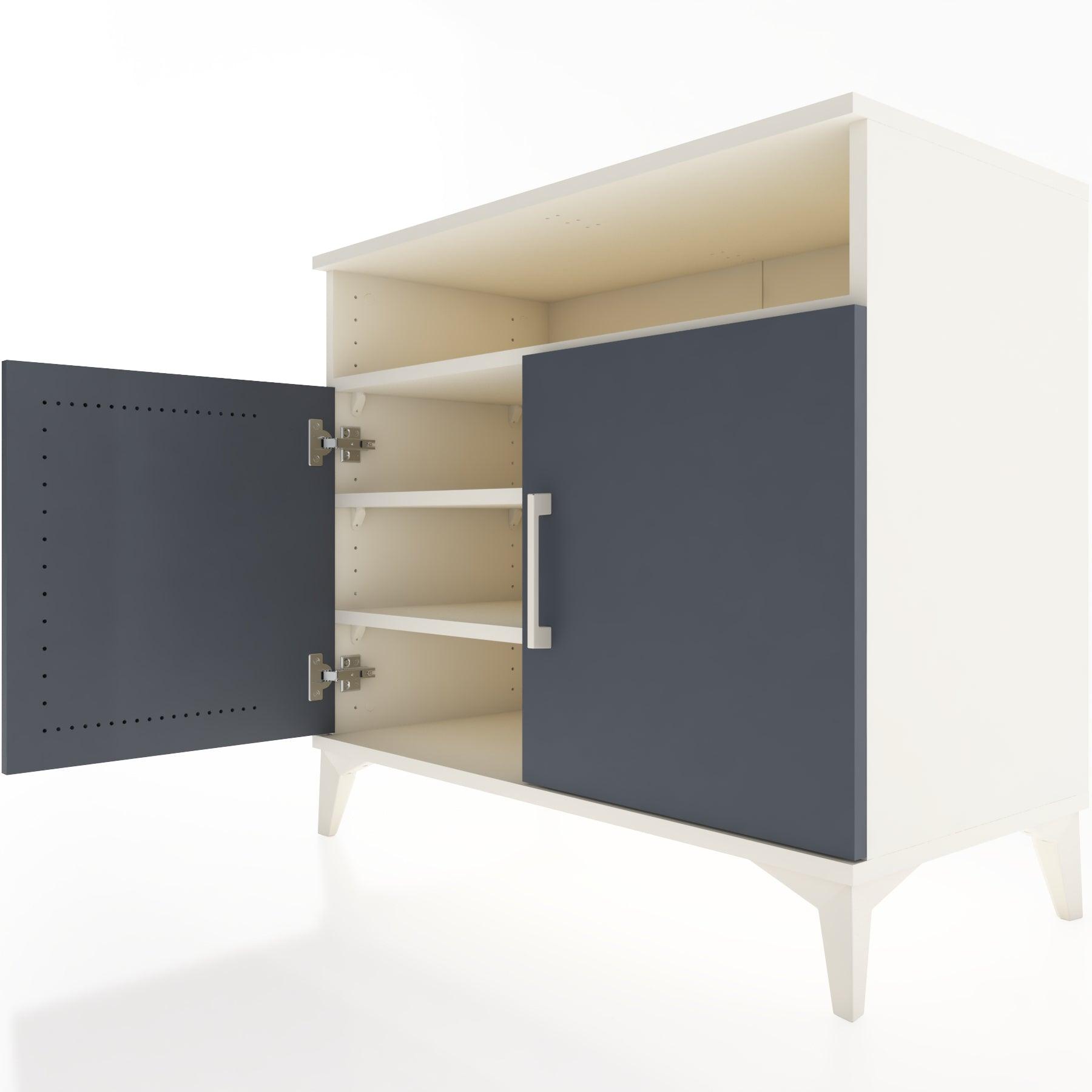 Woodntry Modüler Şifonyer Aytaşı 88x44x68 cm Kapaklı ve Raflı KR10-1