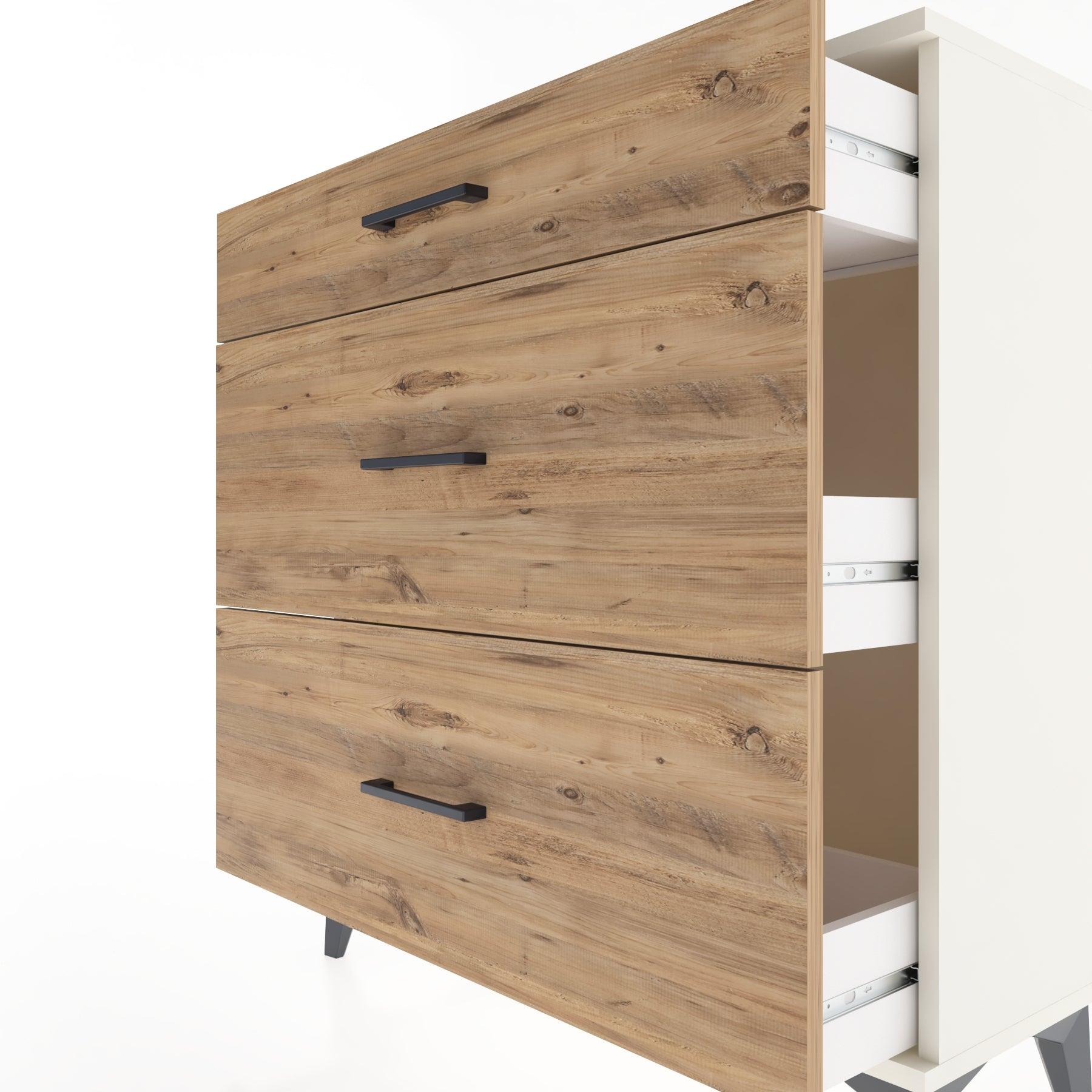 Woodntry Modular Dresser Moonstone 88x30x84 cm Drawer C10-1