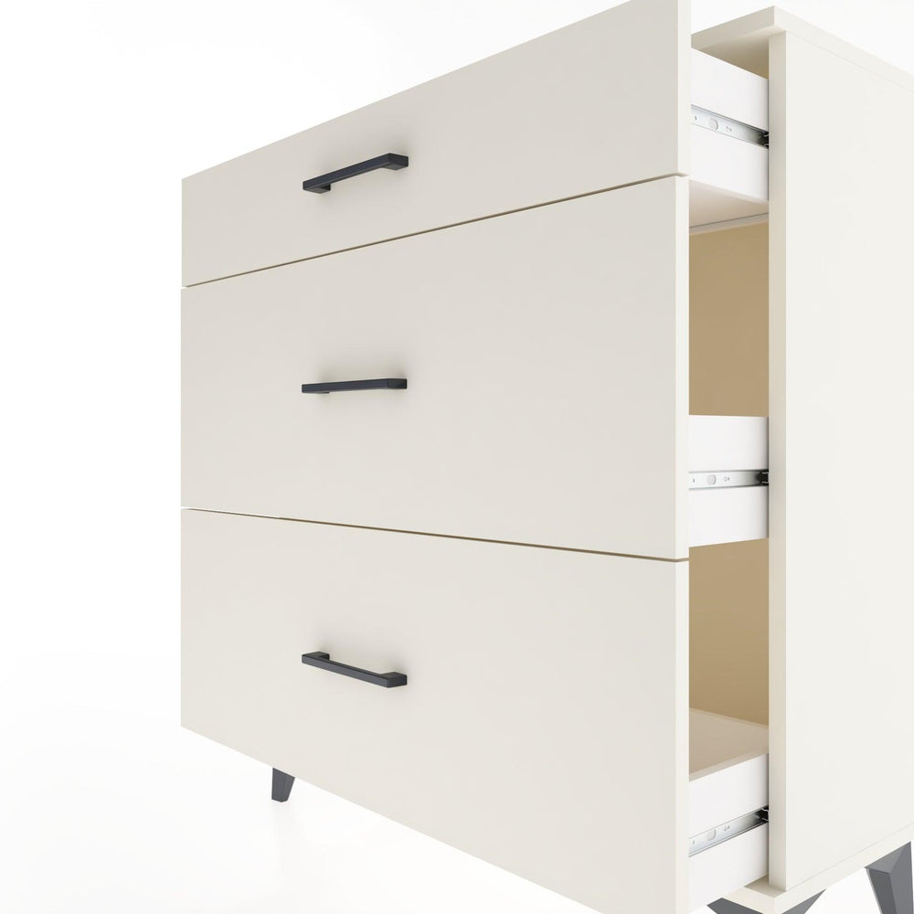 Woodntry Modüler Şifonyer Aytaşı 88x30x84 cm Çekmeceli C10-1