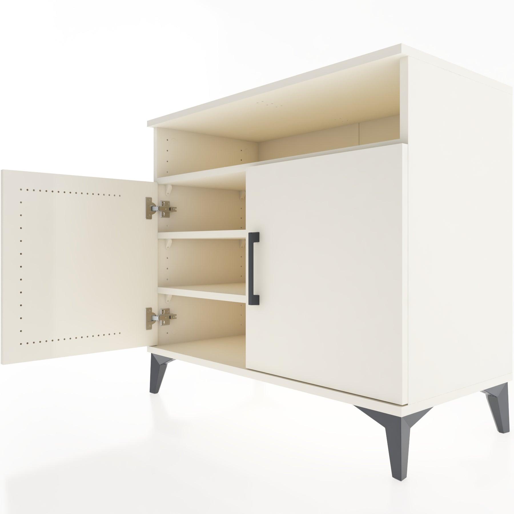 Woodntry Modüler Şifonyer Aytaşı 88x44x68 cm Kapaklı ve Raflı KR10-1