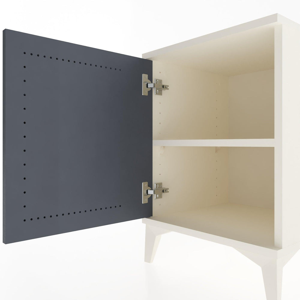 Woodntry Modular Nightstand Moonstone 44x44x52 cm with Lid K11-1