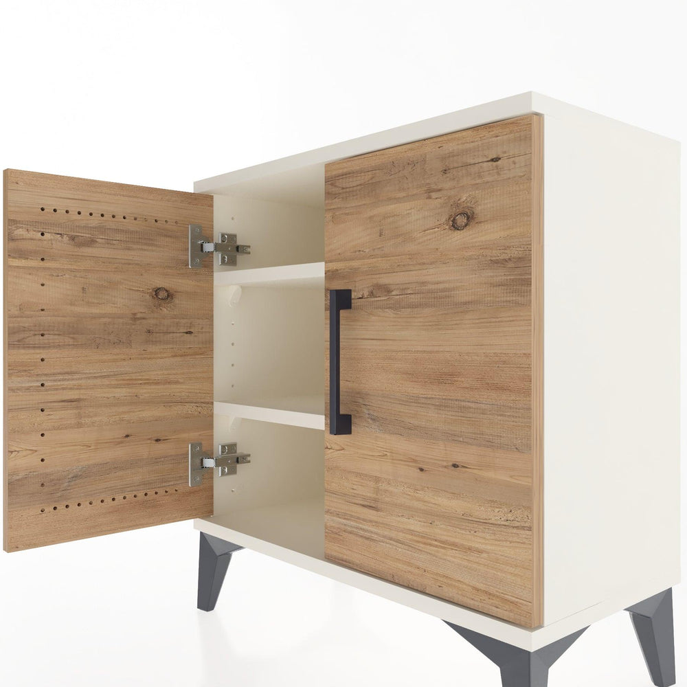 Woodntry Modular Nightstand Moonstone 60x30x52 cm with Lid K11-1