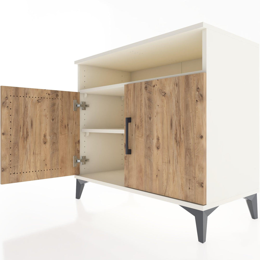 Woodntry Modular Dresser Moonstone 88x44x68 cm with Cover and Shelf KR11-1