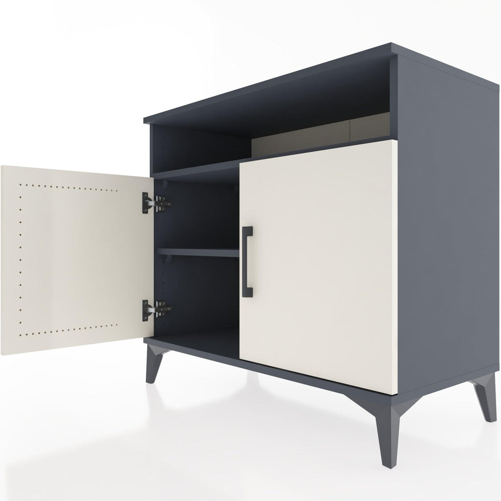 Woodntry Modular Dresser Anthracite 88x44x68 cm with Cover and Shelf KR11-2