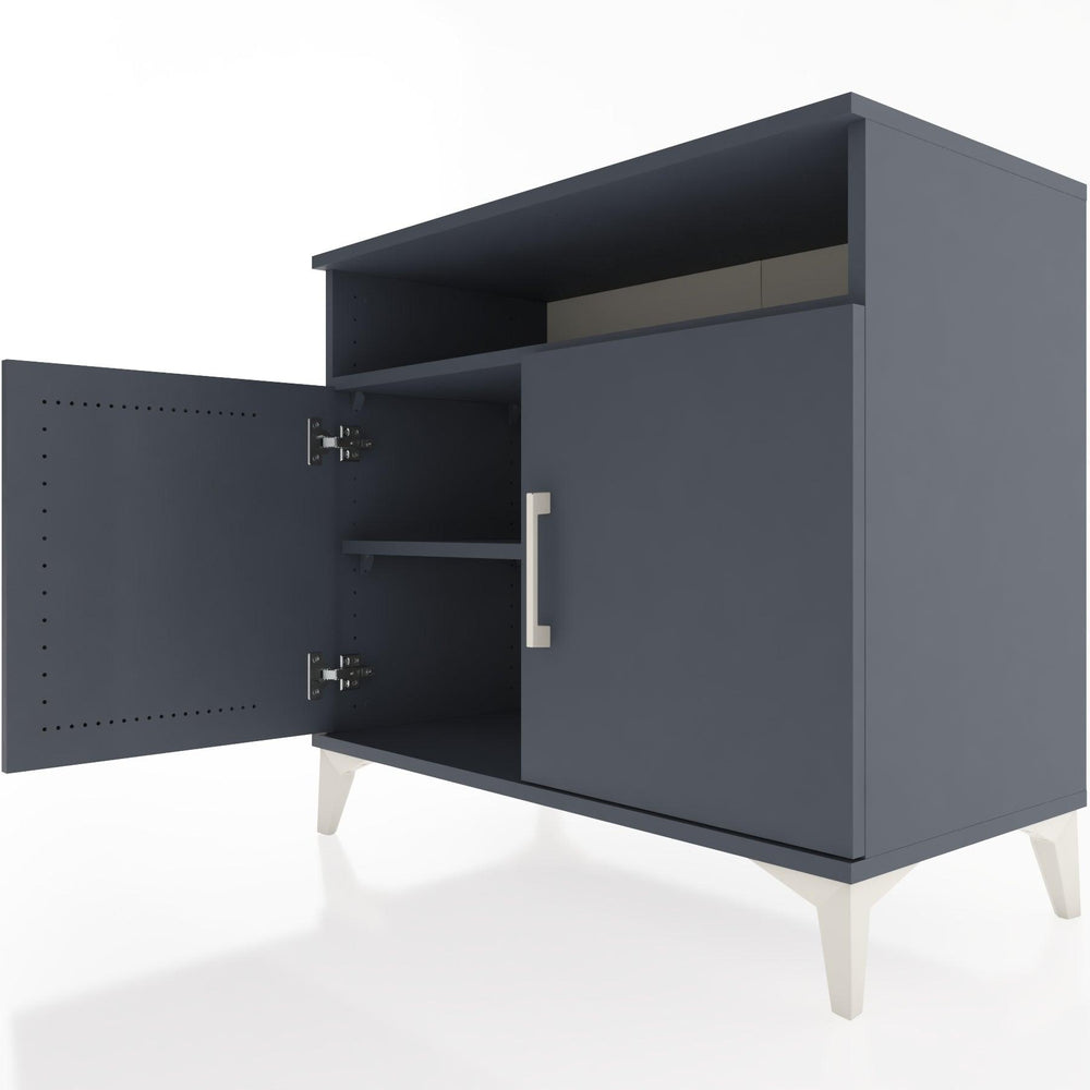 Woodntry Modular Dresser Anthracite 88x44x68 cm with Cover and Shelf KR11-2