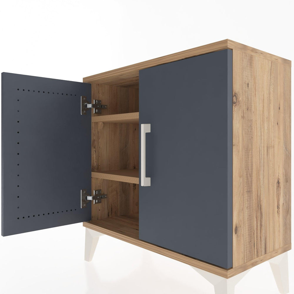 Woodntry Modular Nightstand Pine 60x30x52 cm With Cover K11-3