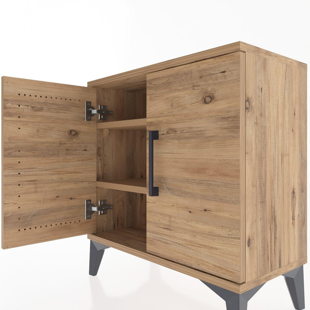 Woodntry Modular Nightstand Pine 60x30x52 cm With Cover K11-3