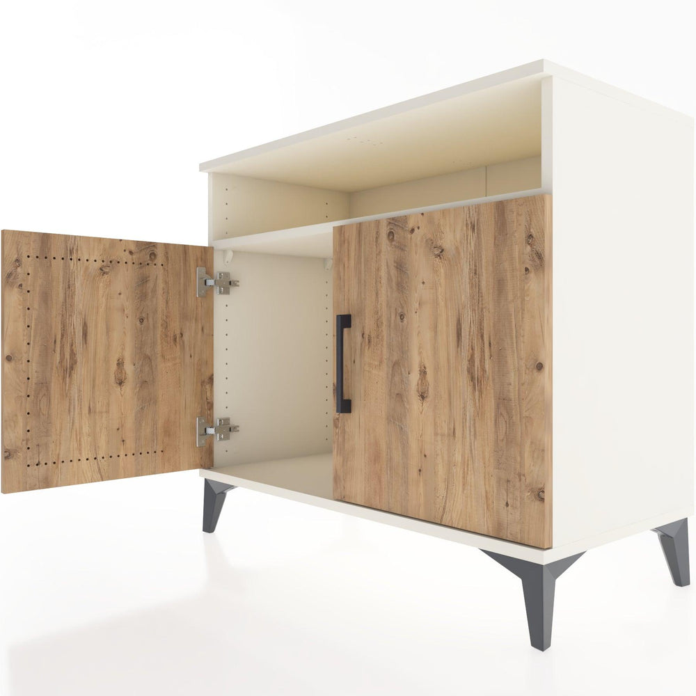 Woodntry Modular Dresser Moonstone 88x44x68 cm with Cover and Shelf KR12-1