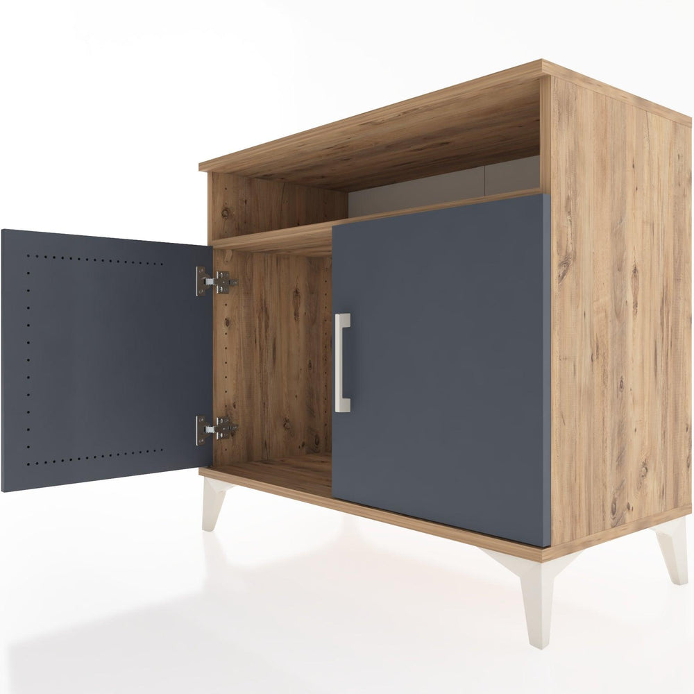 Woodntry Modüler Şifonyer Çam 88x44x68 cm Kapaklı ve Raflı KR12-3