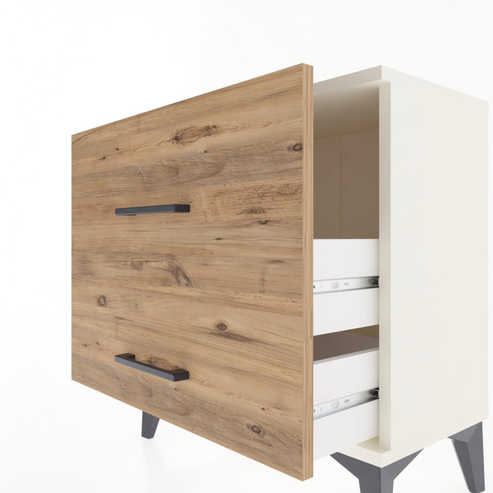 Woodntry Modular Nightstand Moonstone 60x30x52 cm Drawer C13-1