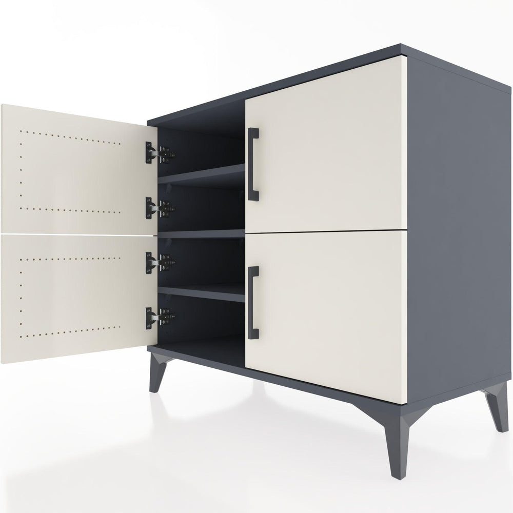 Woodntry Modular Dresser Anthracite 88x44x68 cm Covered K13-2