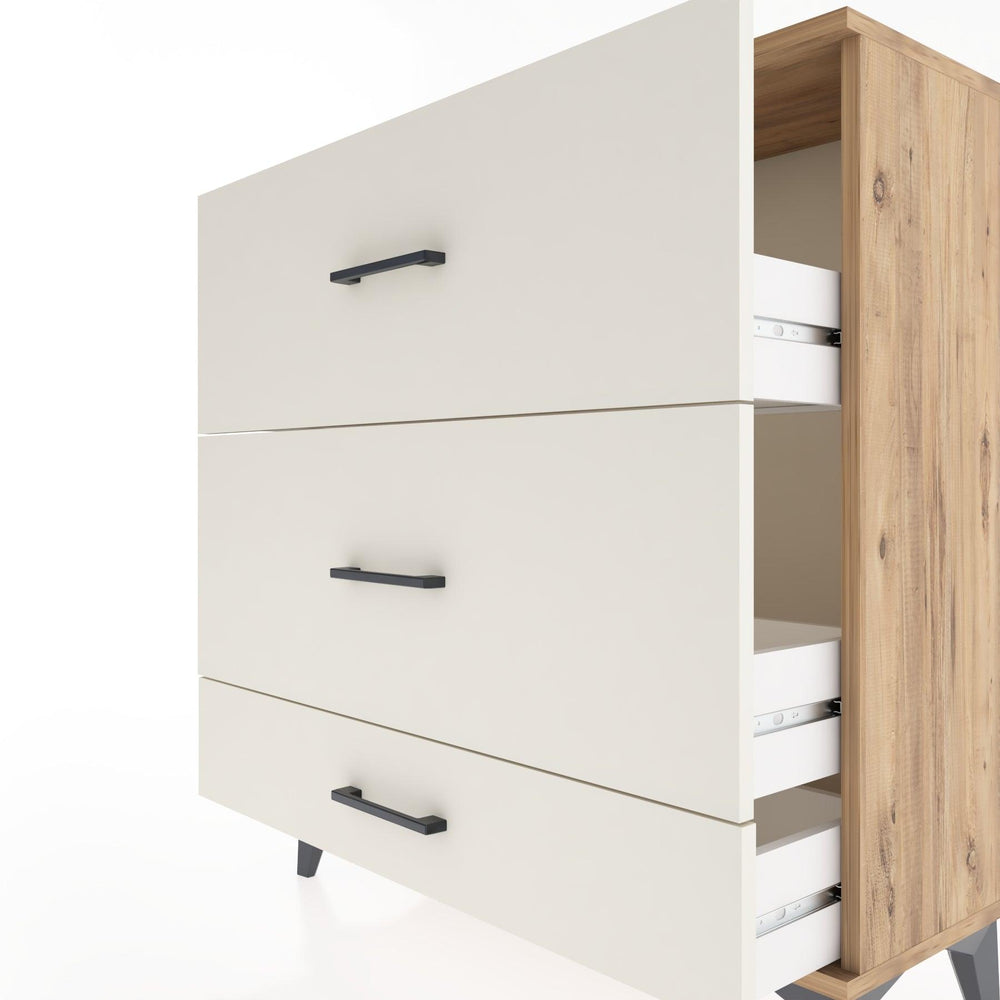 Woodntry Modular Dresser Pine 88x30x84 cm Drawer C13-3