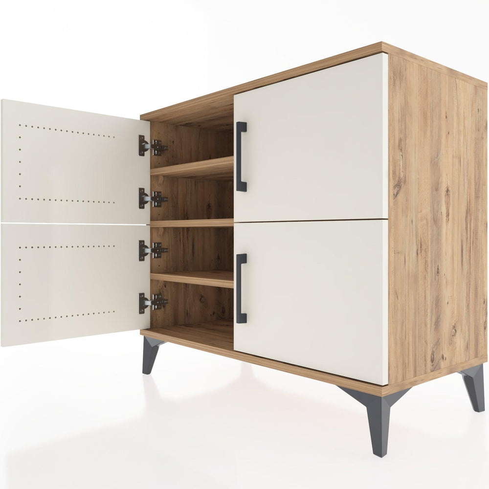 Woodntry Modüler Şifonyer Çam 88x44x68 cm Kapaklı K13-3