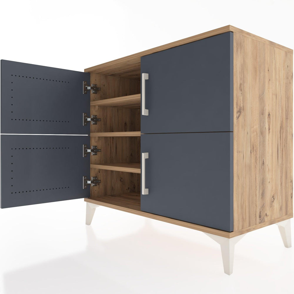 Woodntry Modüler Şifonyer Çam 88x44x68 cm Kapaklı K13-3