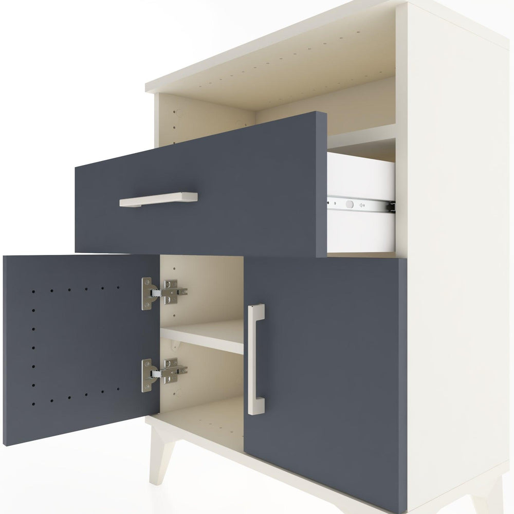 Woodntry Modular Nightstand Moonstone 60x30x68 cm Functional F14-1