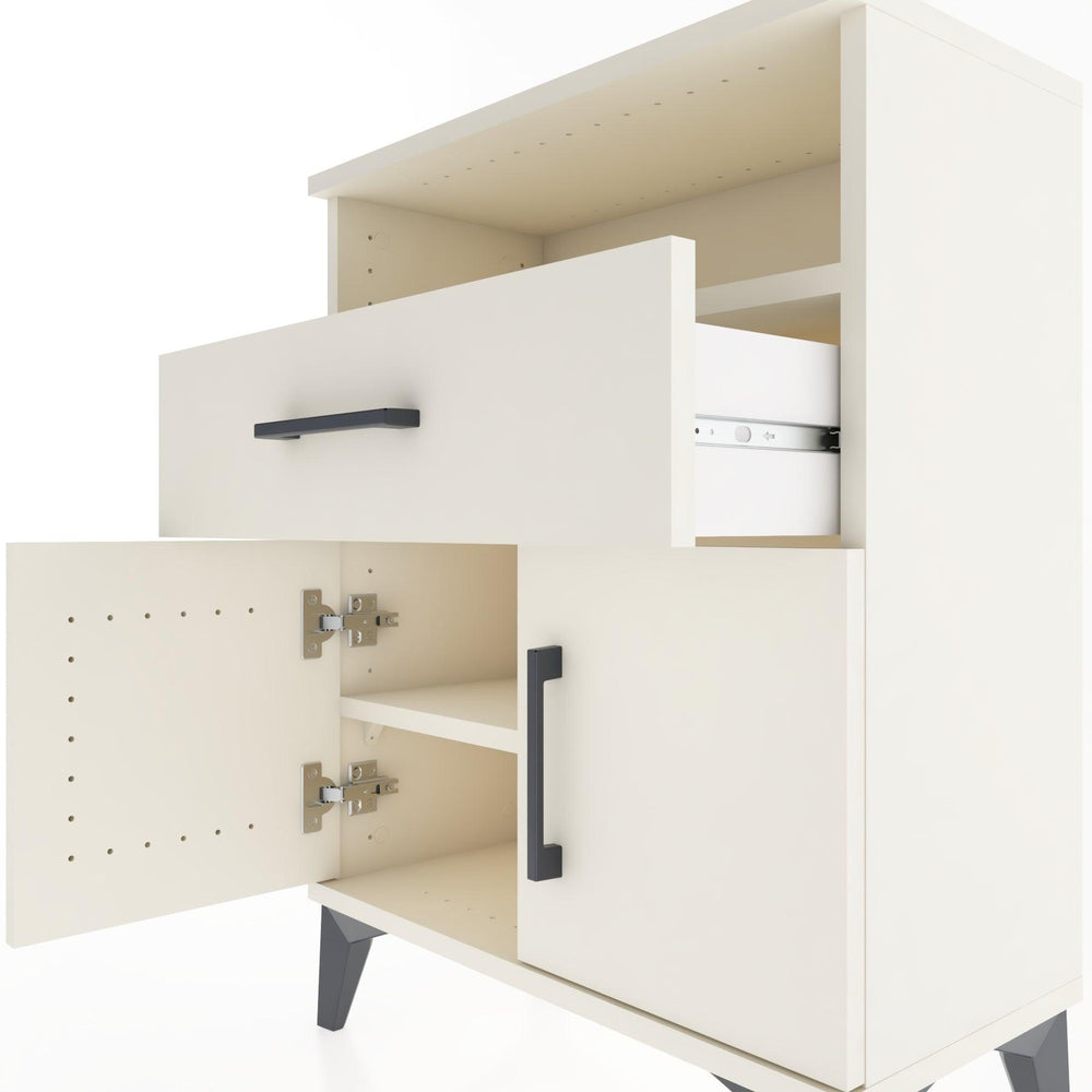 Woodntry Modular Nightstand Moonstone 60x30x68 cm Functional F14-1