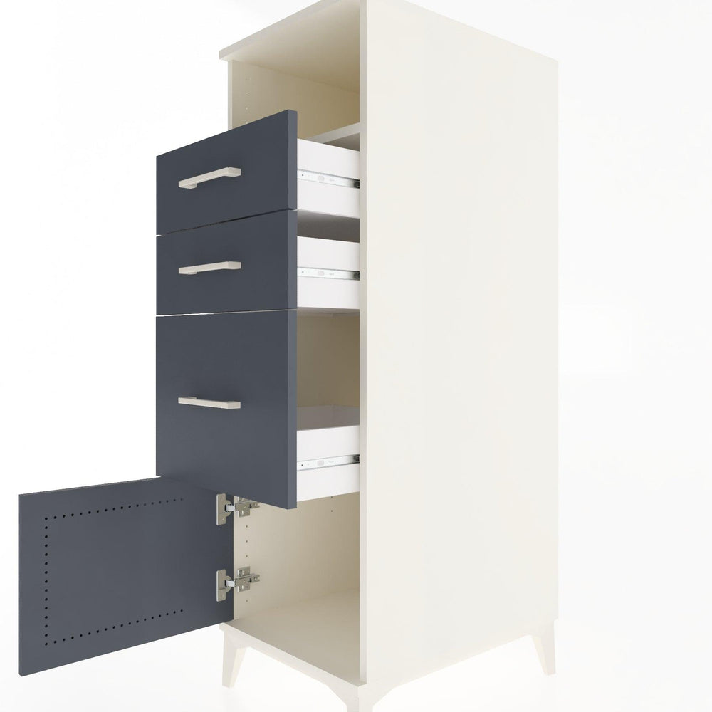 Woodntry Modular Cabinet Moonstone 44x30x122 cm Functional F115-1