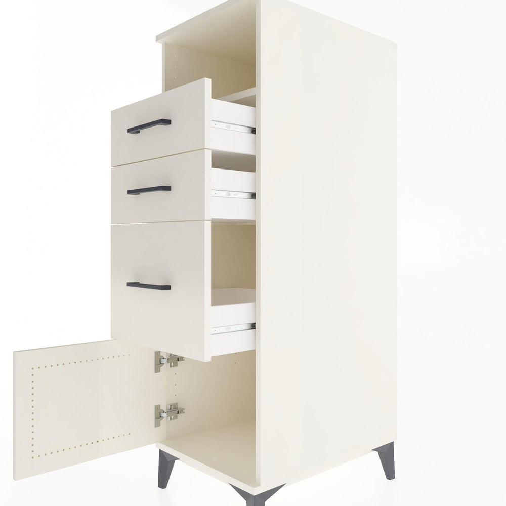 Woodntry Modular Cabinet Moonstone 44x59x122 cm Functional F115-1