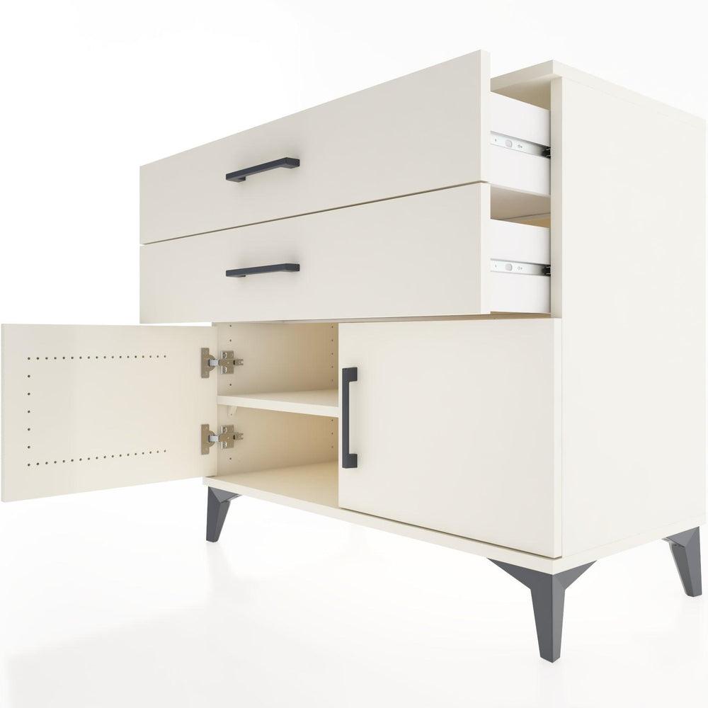 Woodntry Modular Dresser Moonstone 88x44x68 cm with Cover and Drawer KC15-1