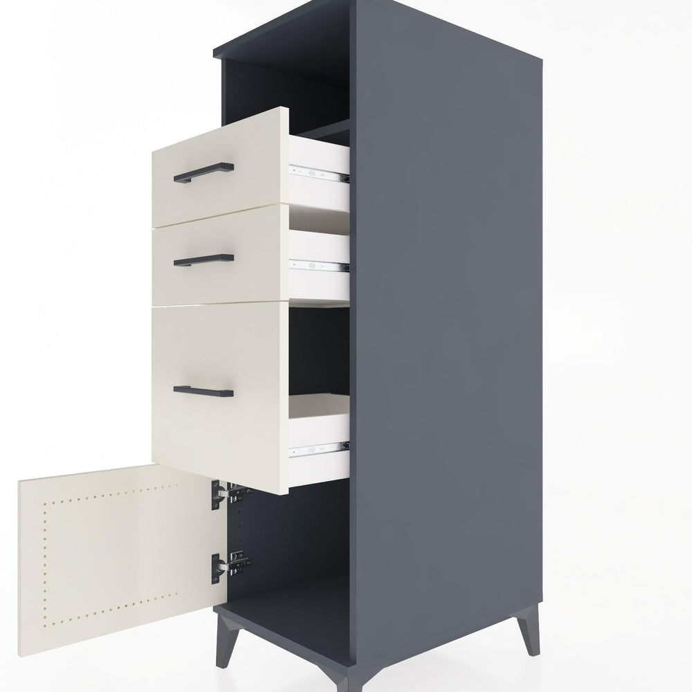Woodntry Modular Cabinet Anthracite 44x59x122 cm Functional F115-2