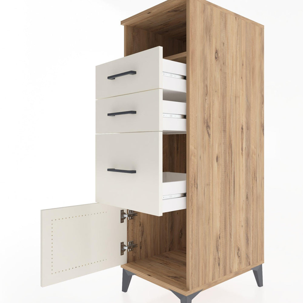 Woodntry Modular Cabinet Pine 44x59x122 cm Functional F15-3