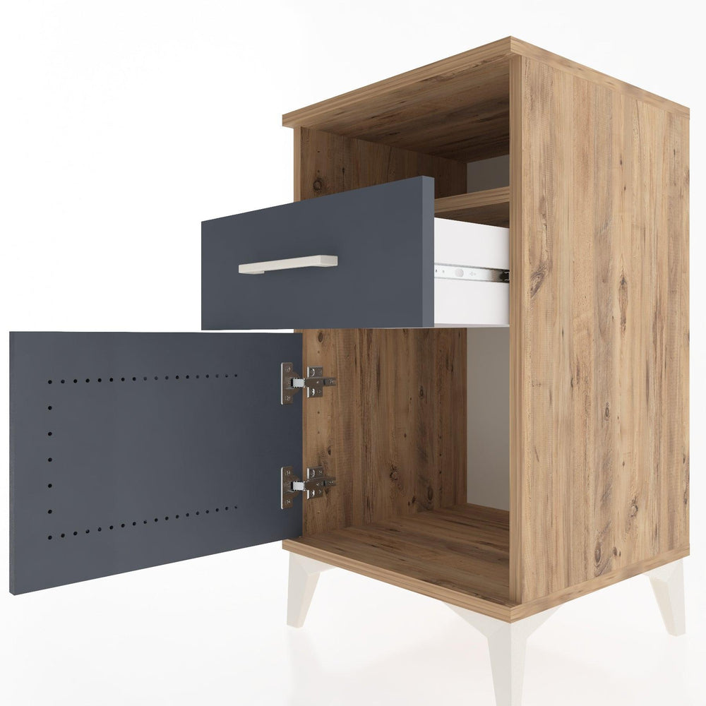 Woodntry Modular Nightstand Pine 44x44x68 cm Functional F15-3