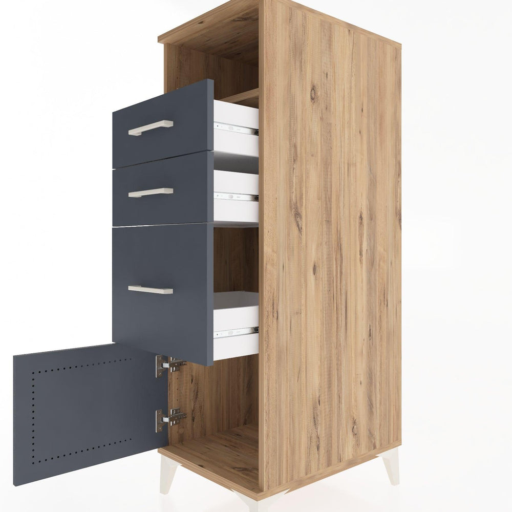 Woodntry Modular Cabinet Pine 44x59x122 cm Functional F115-3