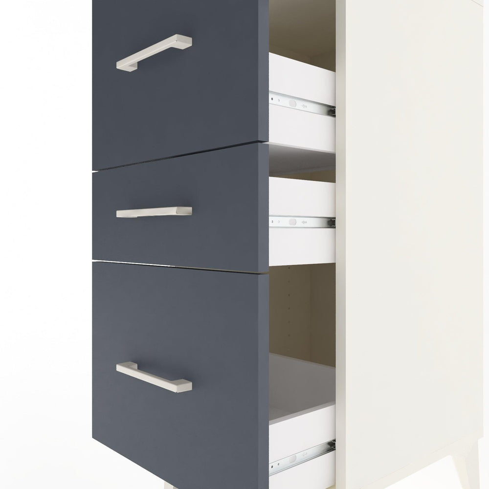 Woodntry Modular Nightstand Moonstone 44x44x84 cm Drawer C16-1