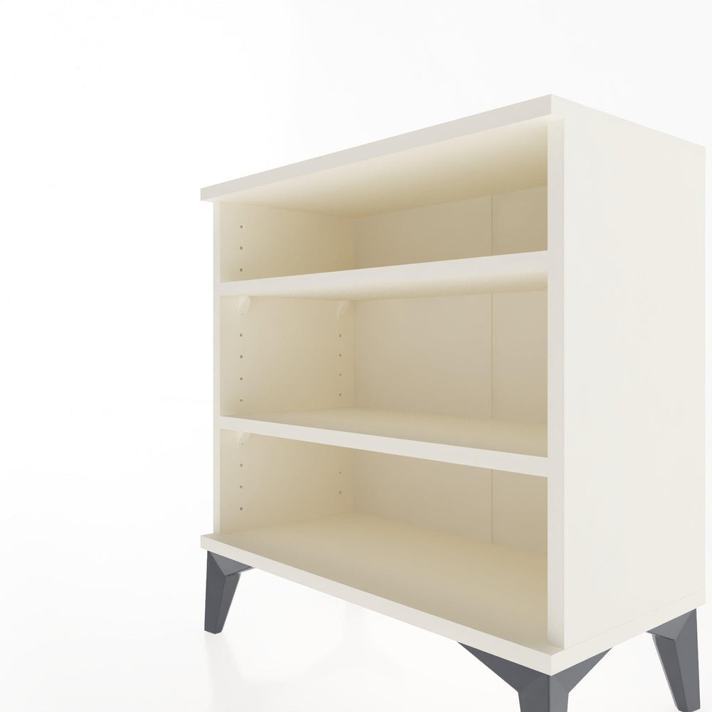 Woodntry Modular Nightstand Moonstone 60x30x52 cm with Shelf R16-1