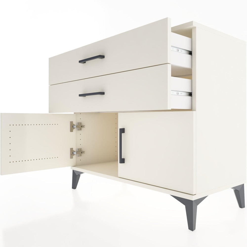 Woodntry Modular Dresser Moonstone 88x44x68 cm with Cover and Drawer KC16-1